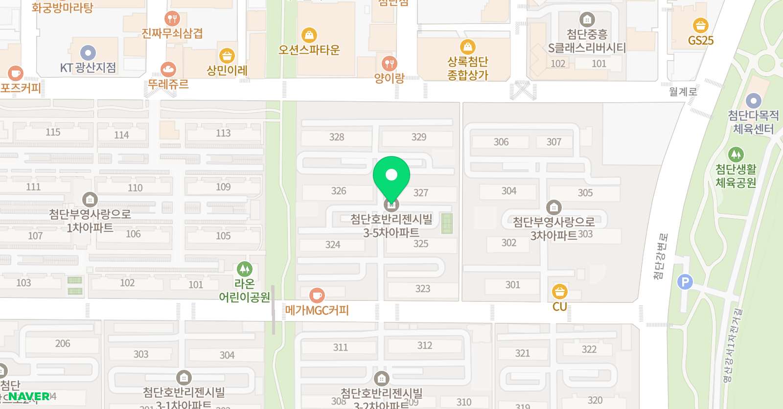 위캔 수학전문학원 위치