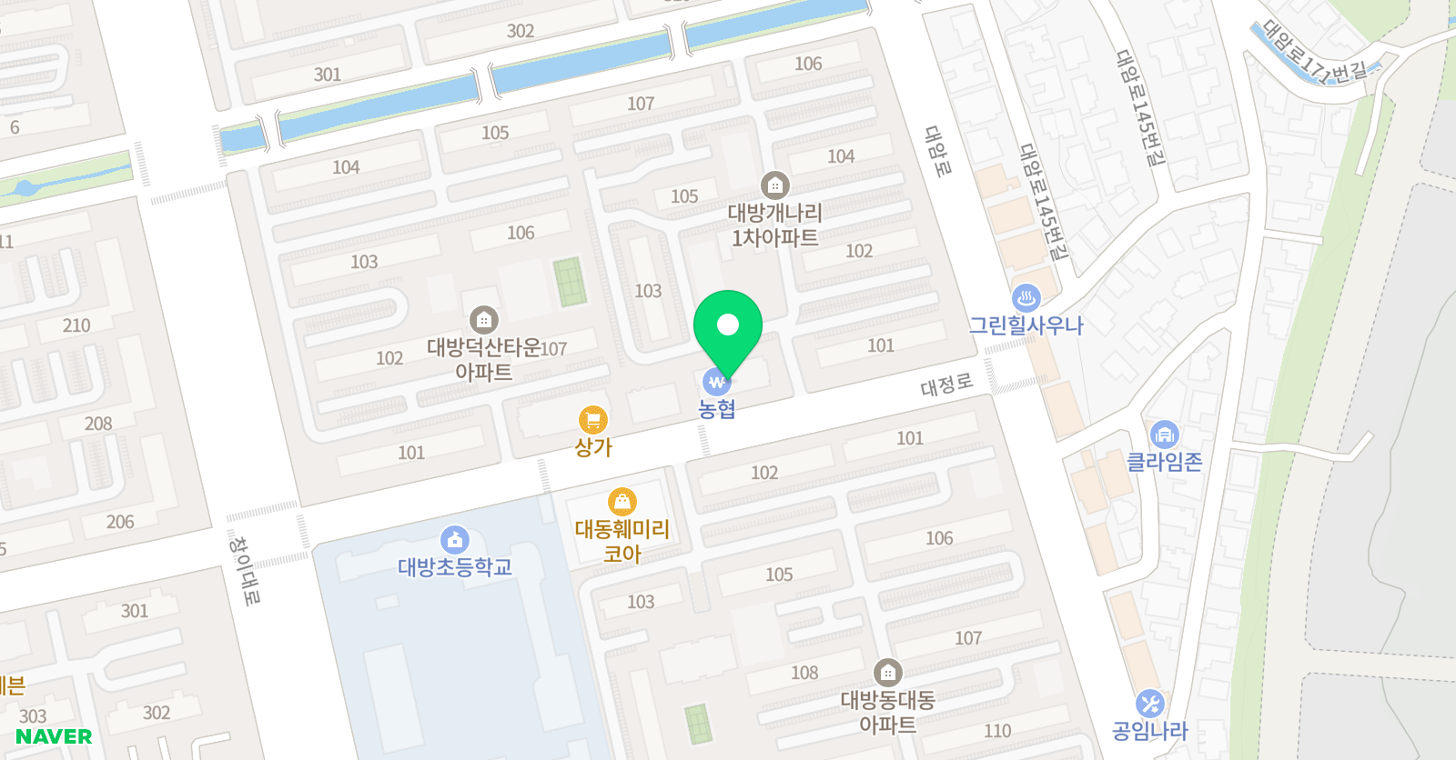 더탑 영어교습소 위치