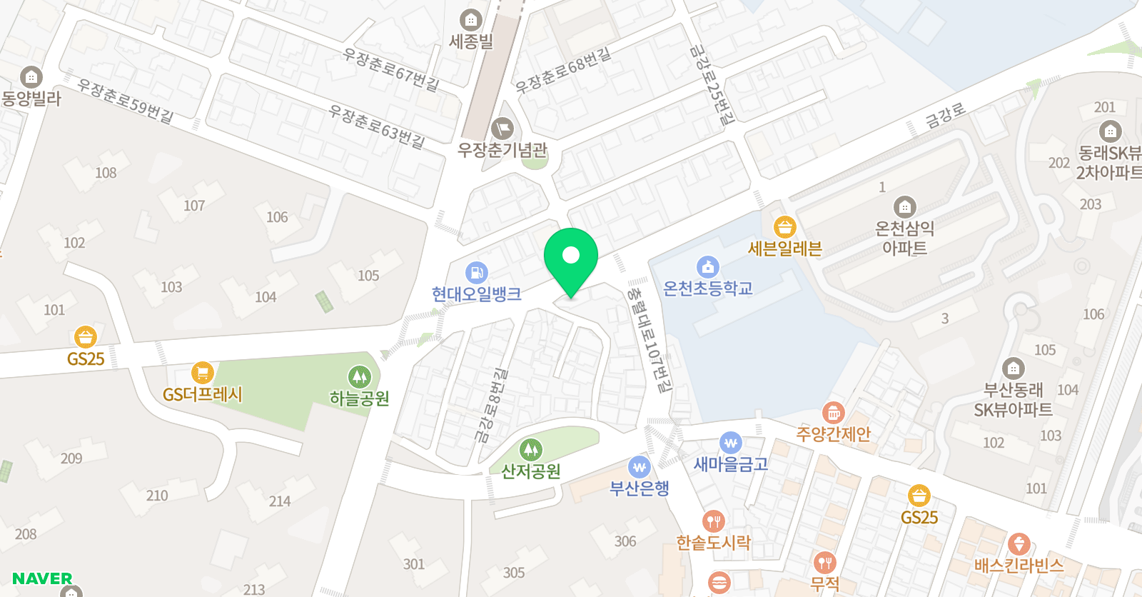 예작 미술학원 위치