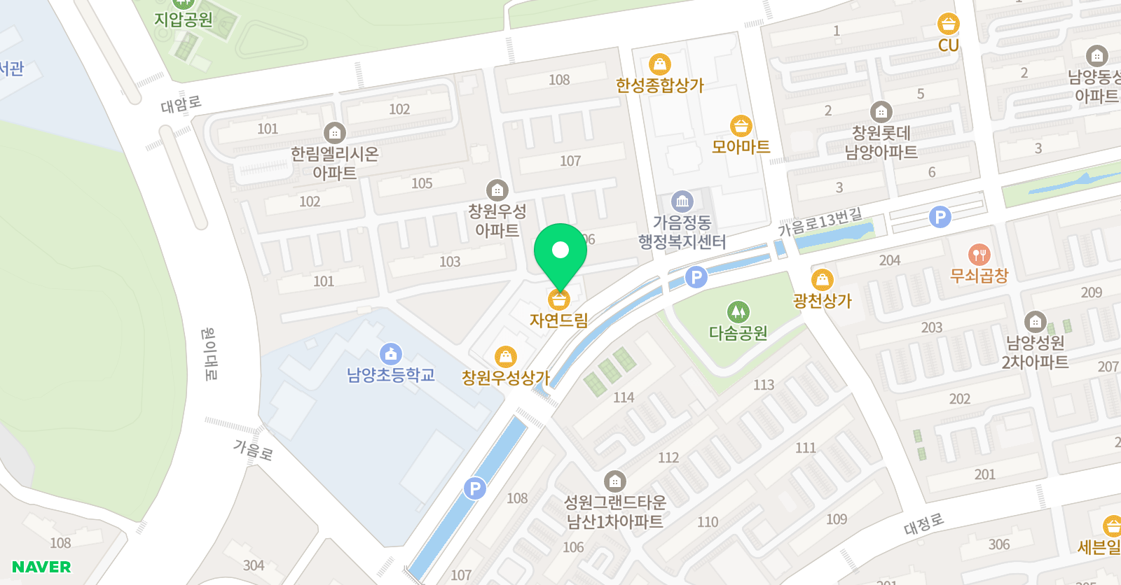 EBY남양 어학원 위치