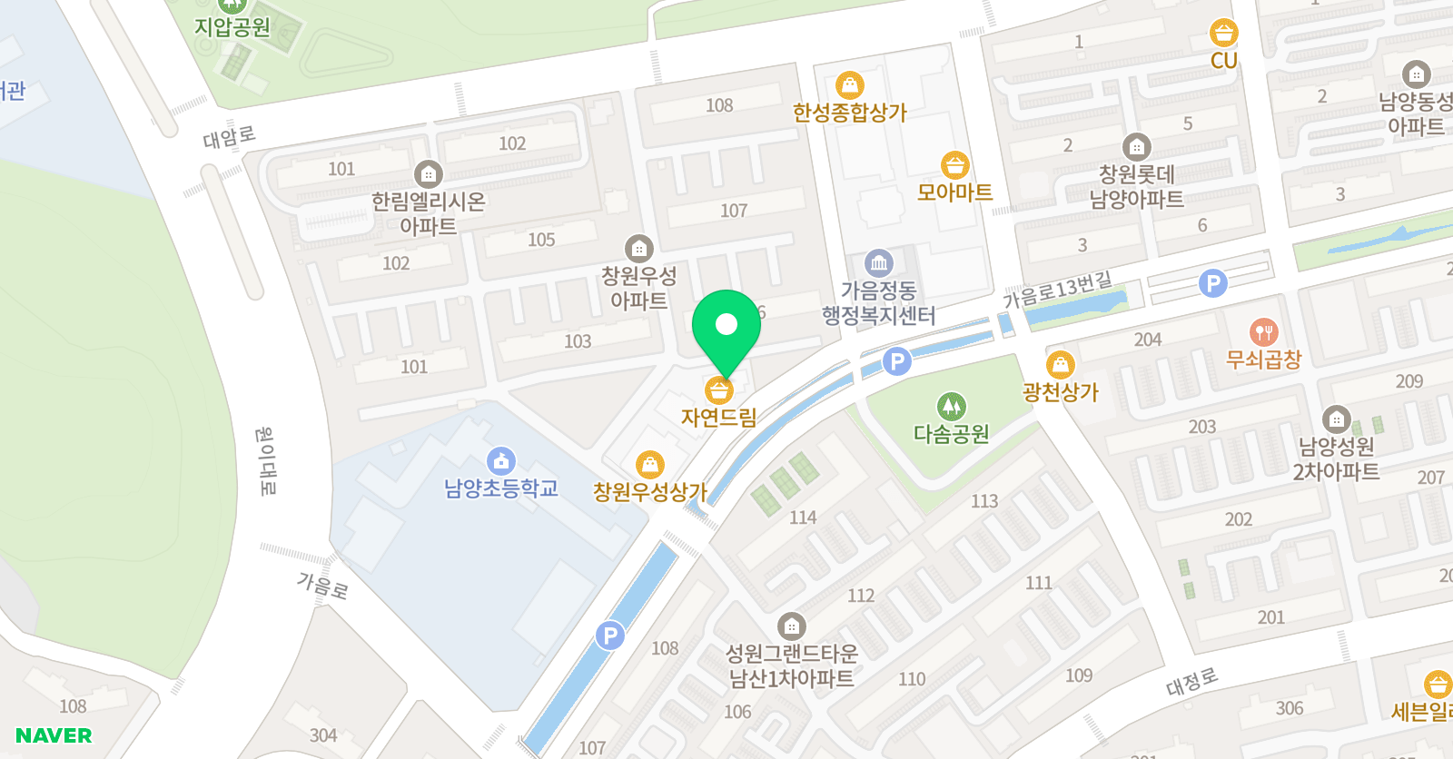 아트소울 미술학원 위치