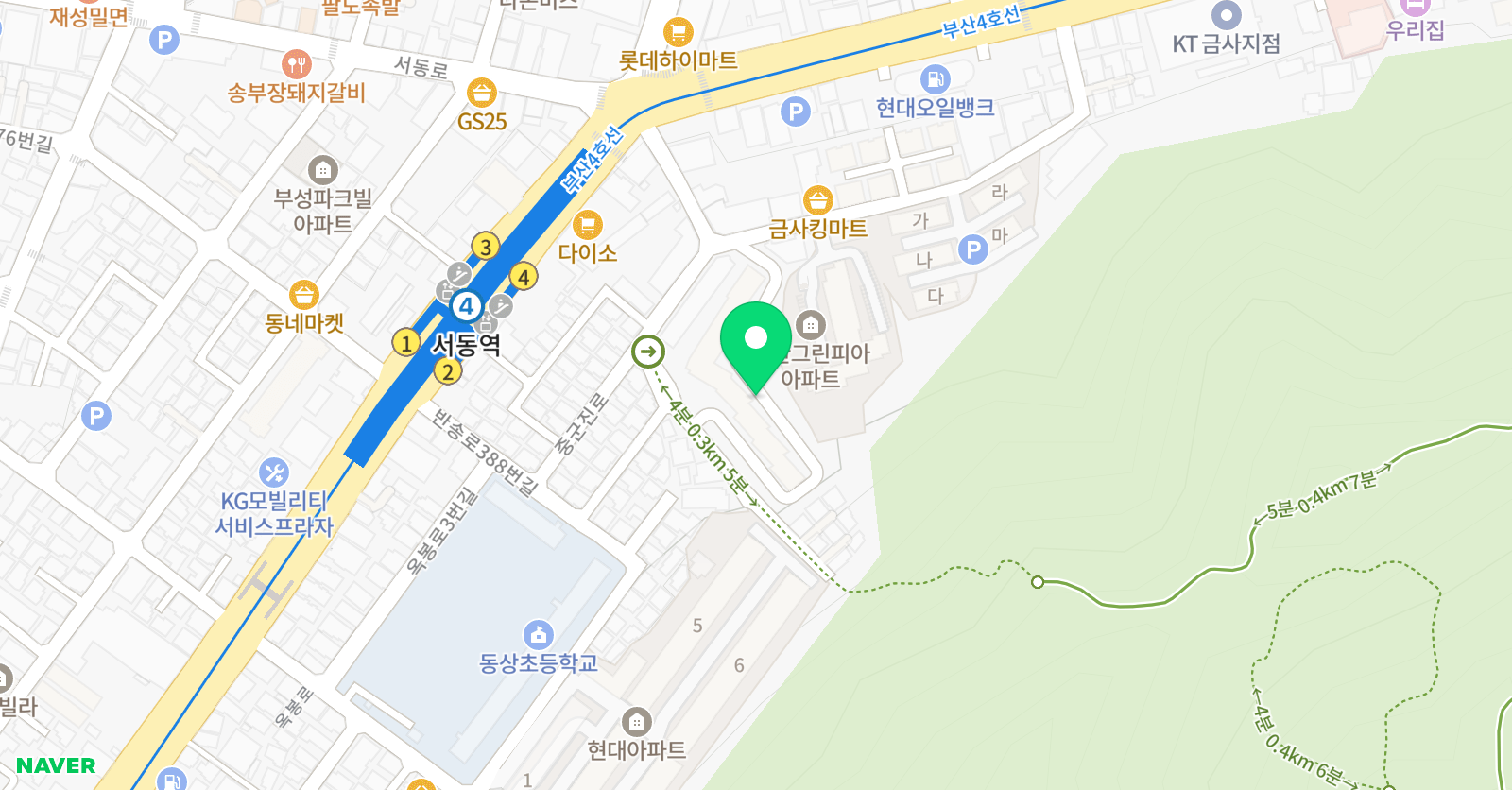 신아트 미술학원 위치