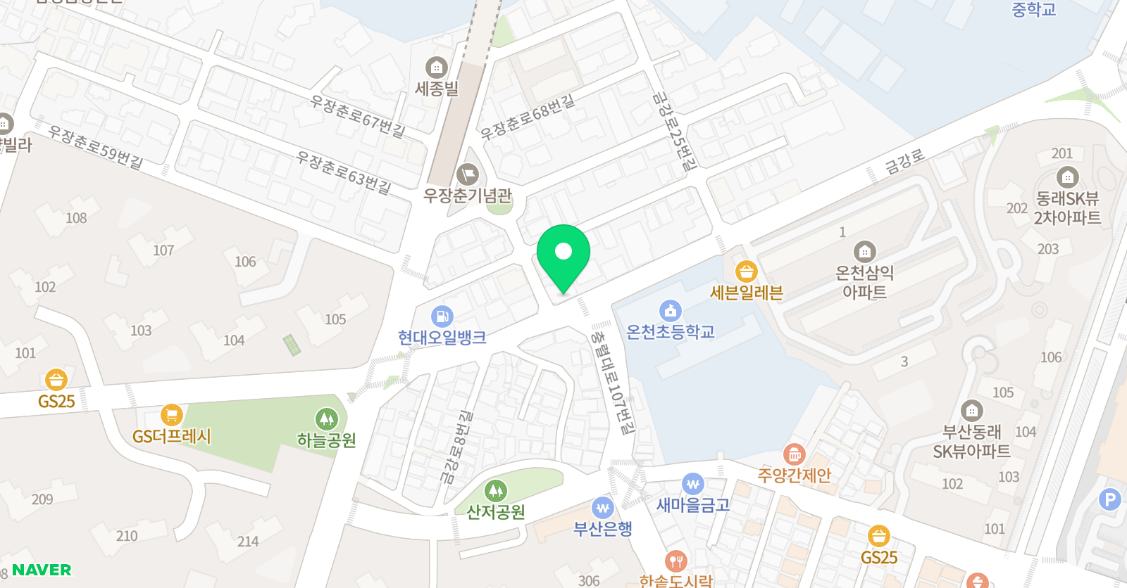 일타학원 위치