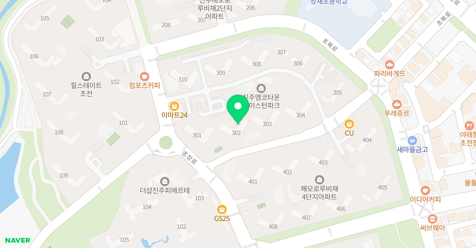한우리 독서토론논술 초전엠코점 위치