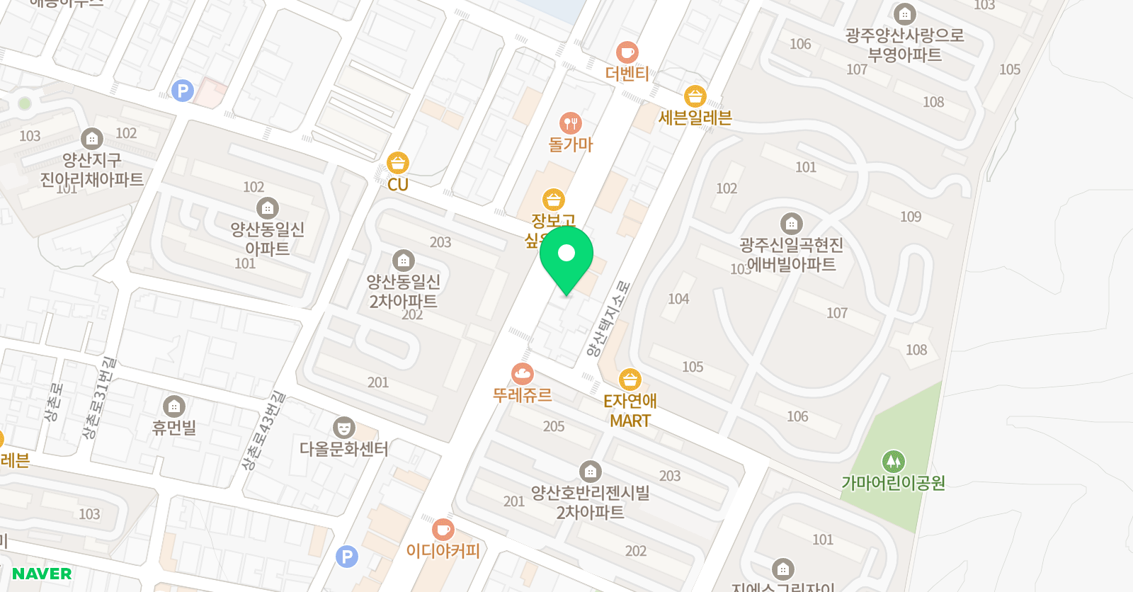 프라임 수학학원 위치