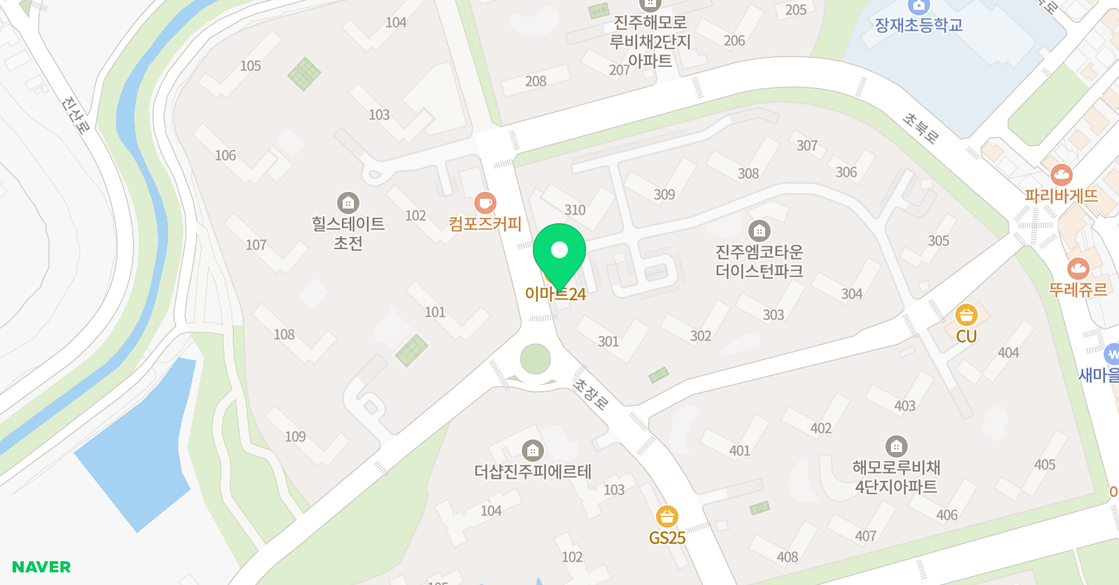 삼성 영어 장재초점 위치