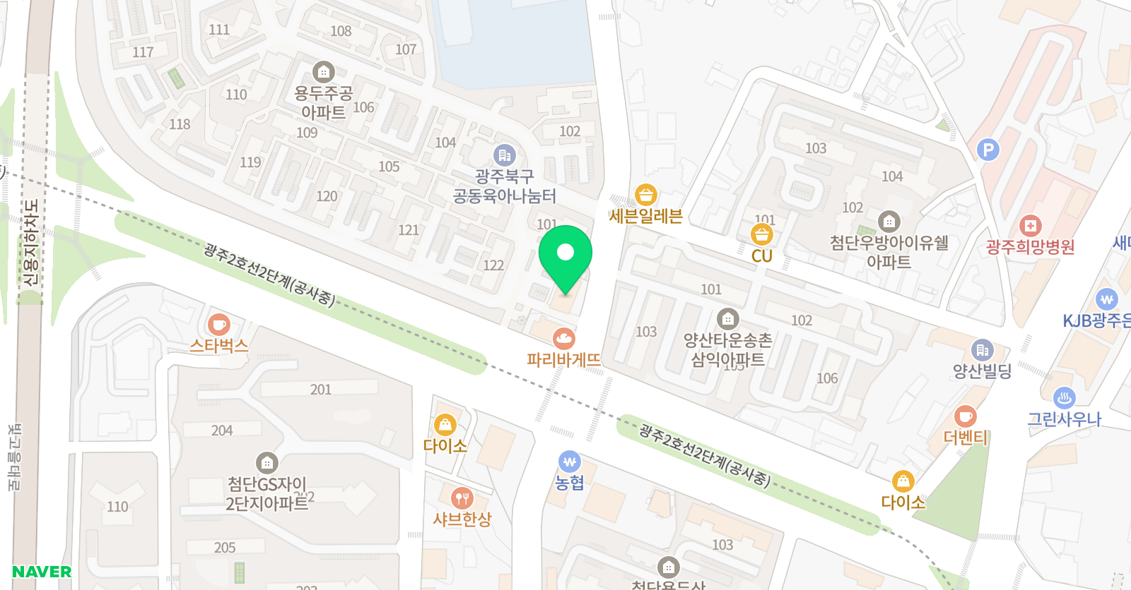 주앤윤 수학 위치