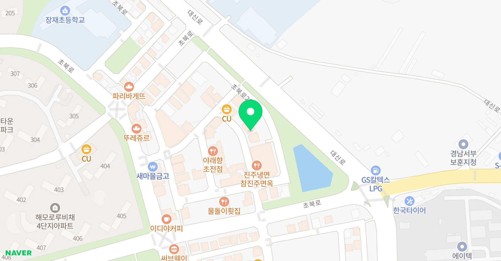 두달 영문법학원 위치