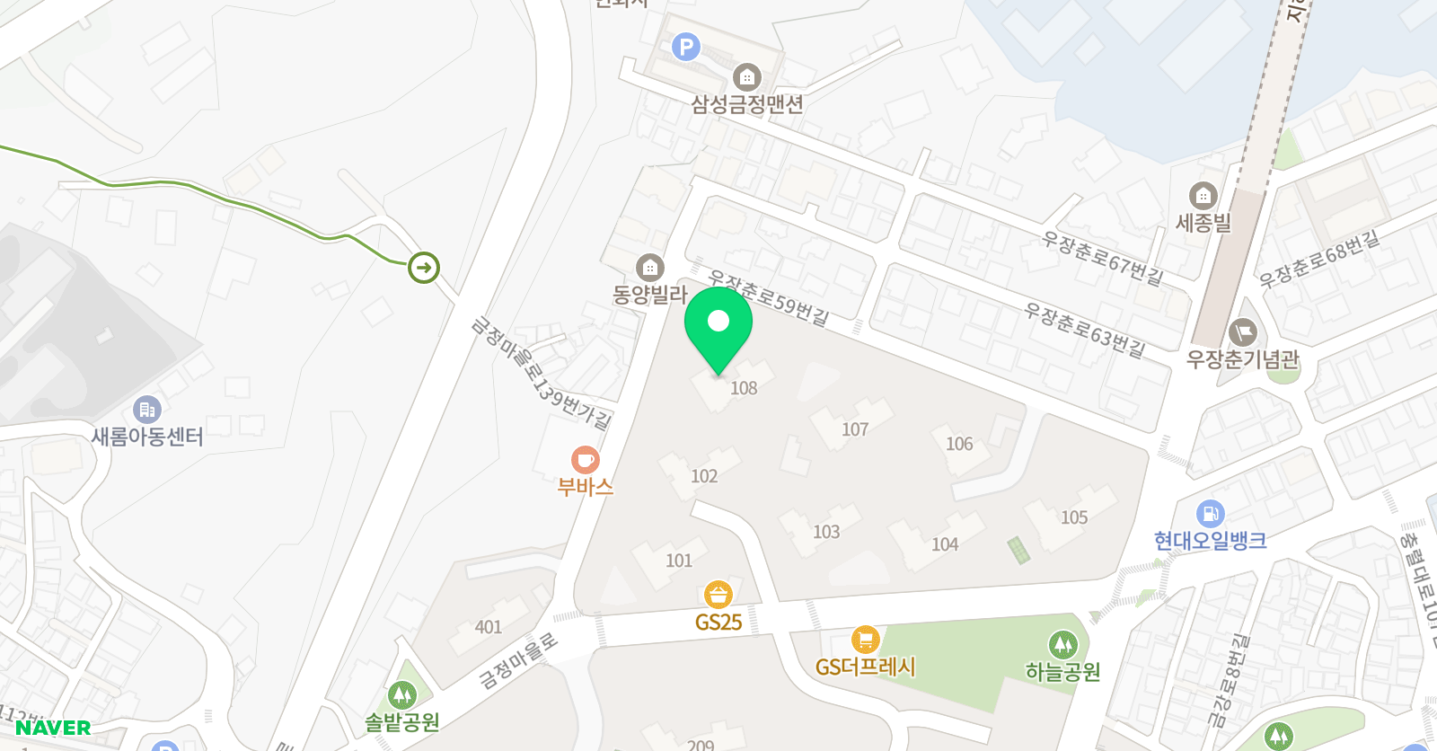링키 영어학원 동래래미안아이파크점 위치