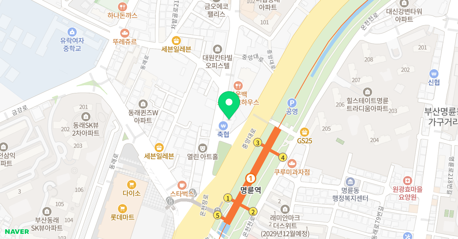 앤스피킹 원어민영어회화 위치
