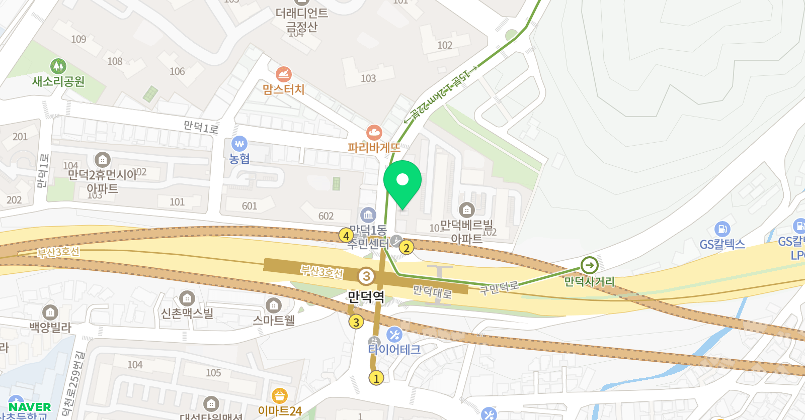 놀작마이아트 아이야키즈미술학원 위치