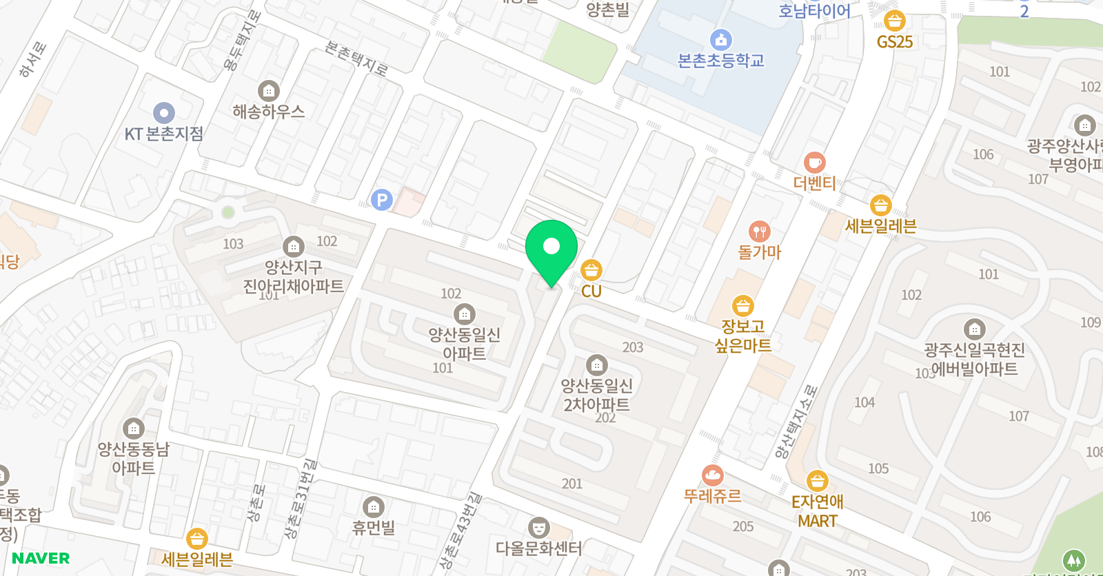 강유태권도&슈퍼점프 줄넘기클럽 위치