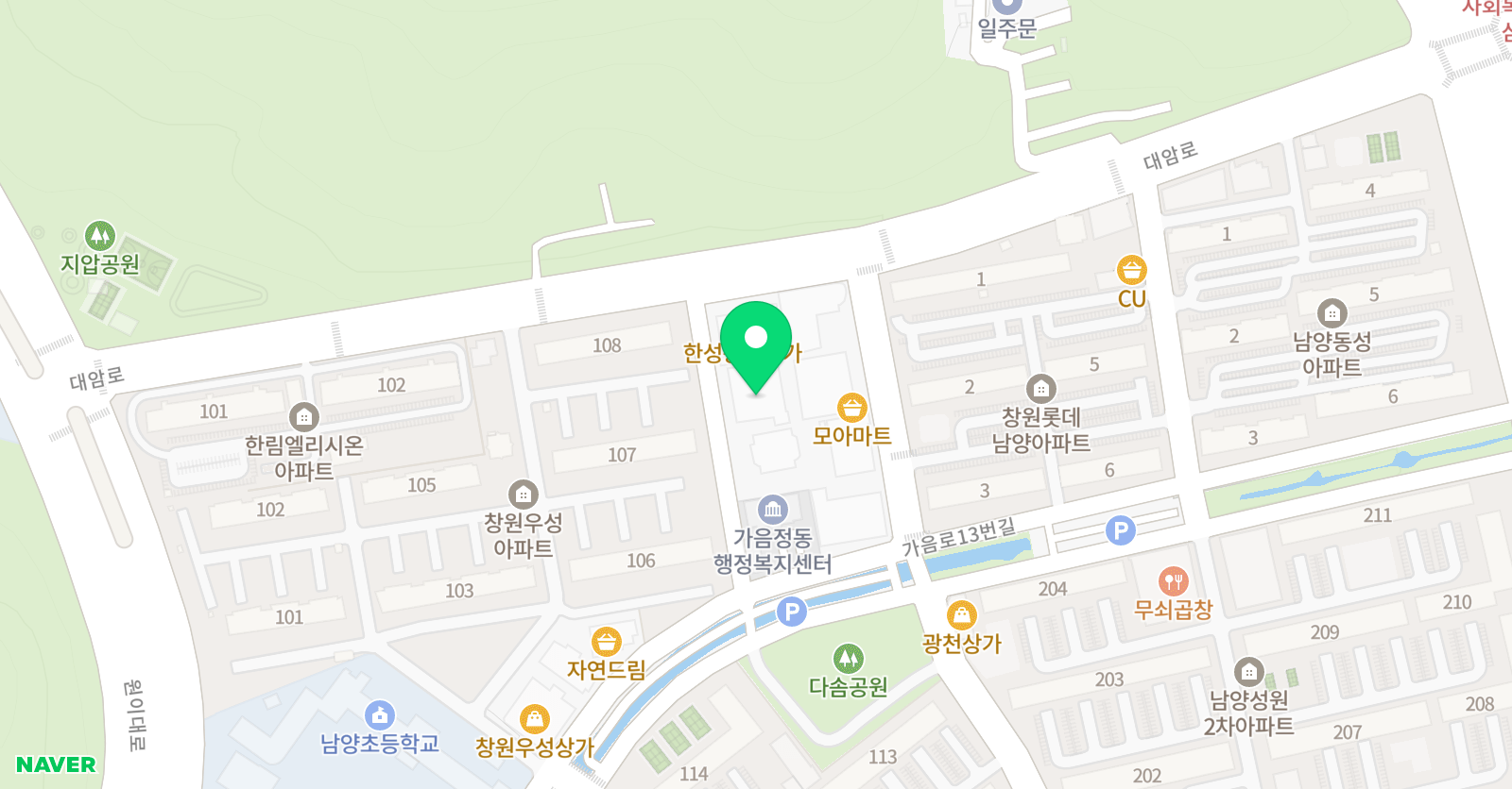 백쌤 수학교습소 위치