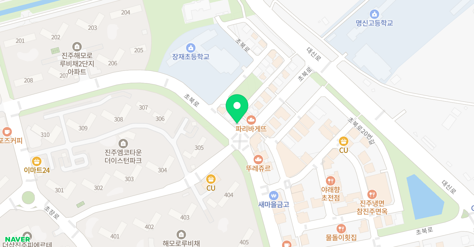 3030 영어 초전러닝센터 위치