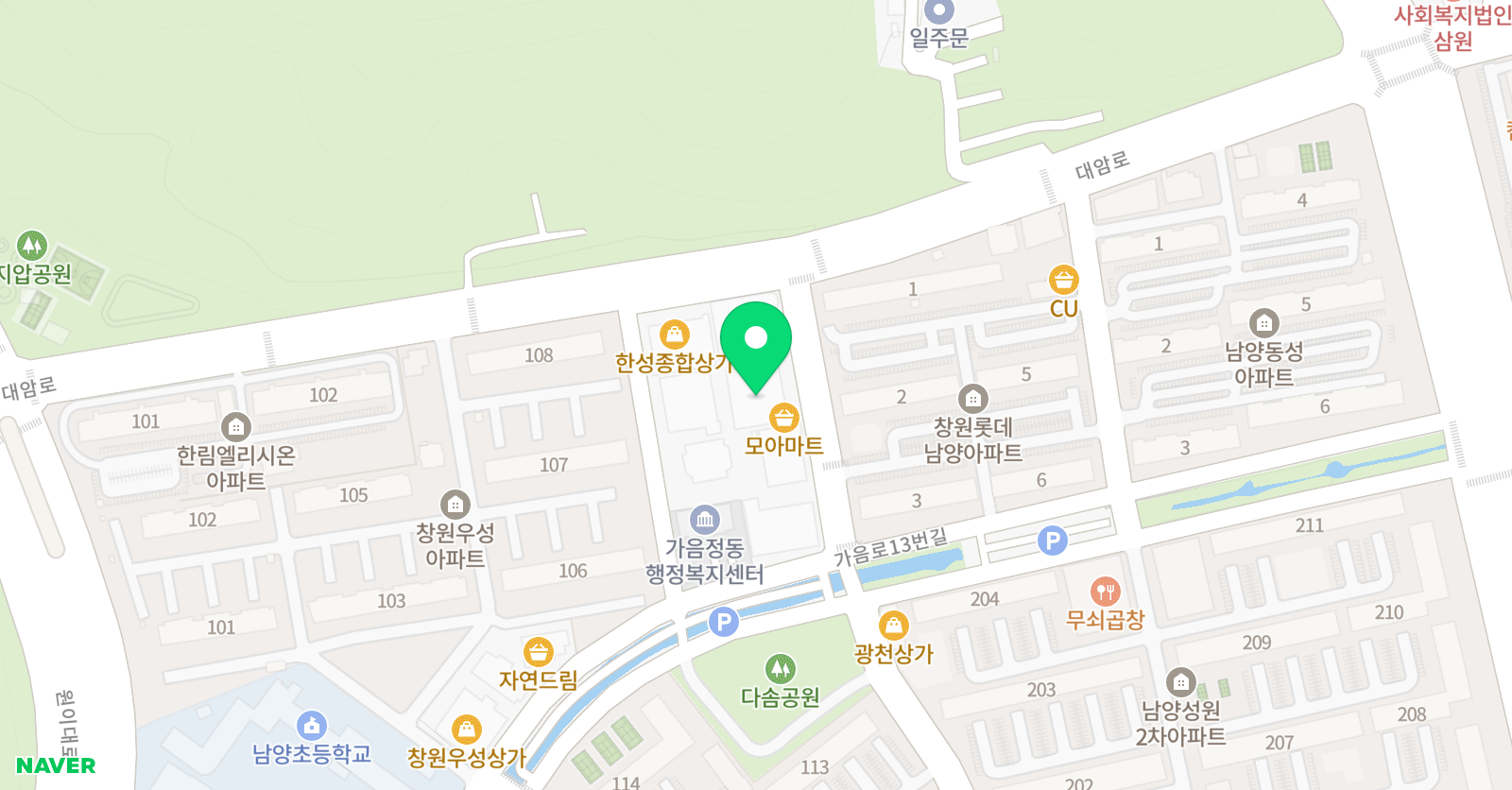 맥 수학전문학원 위치