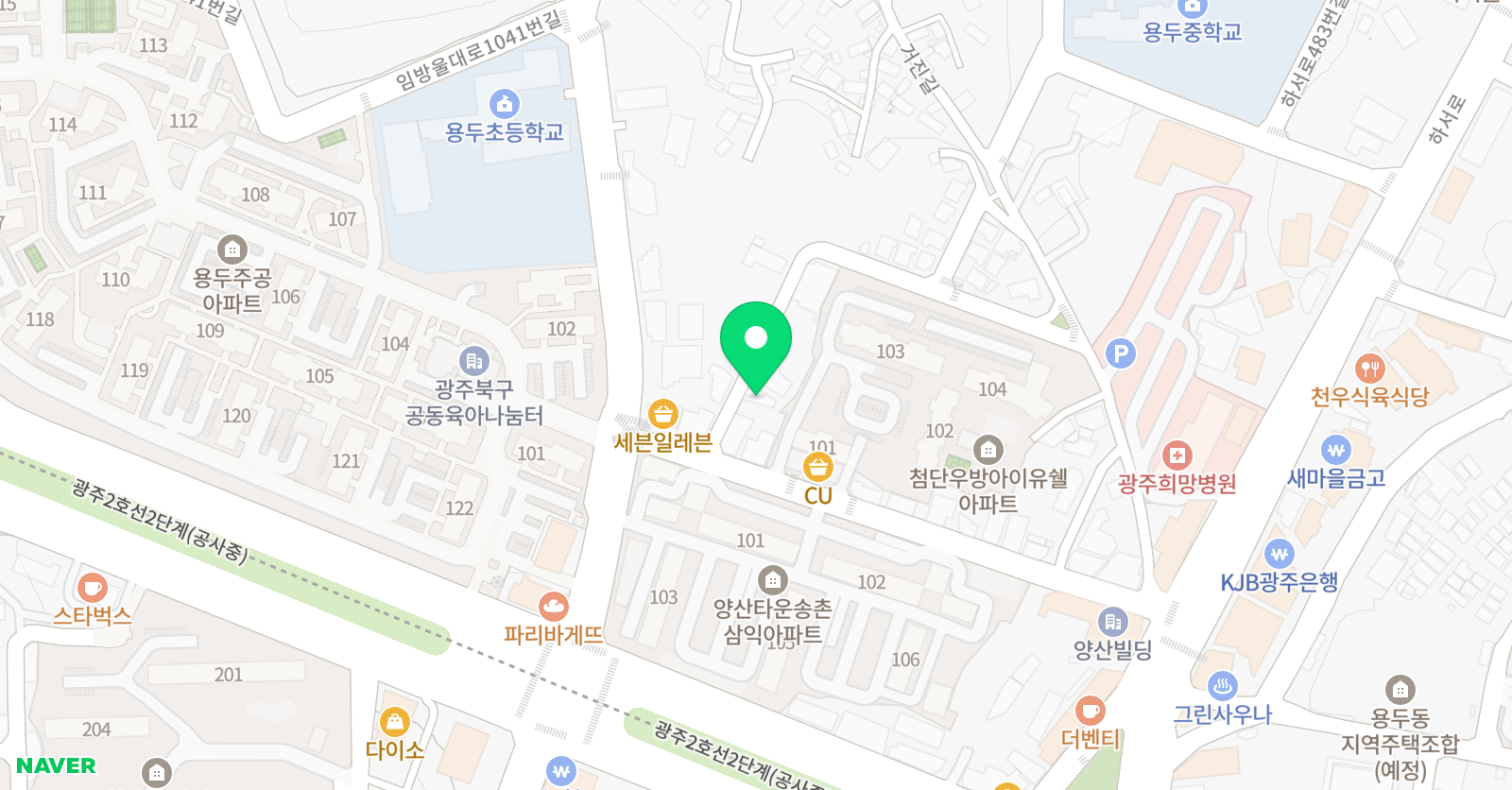 정상학원 위치