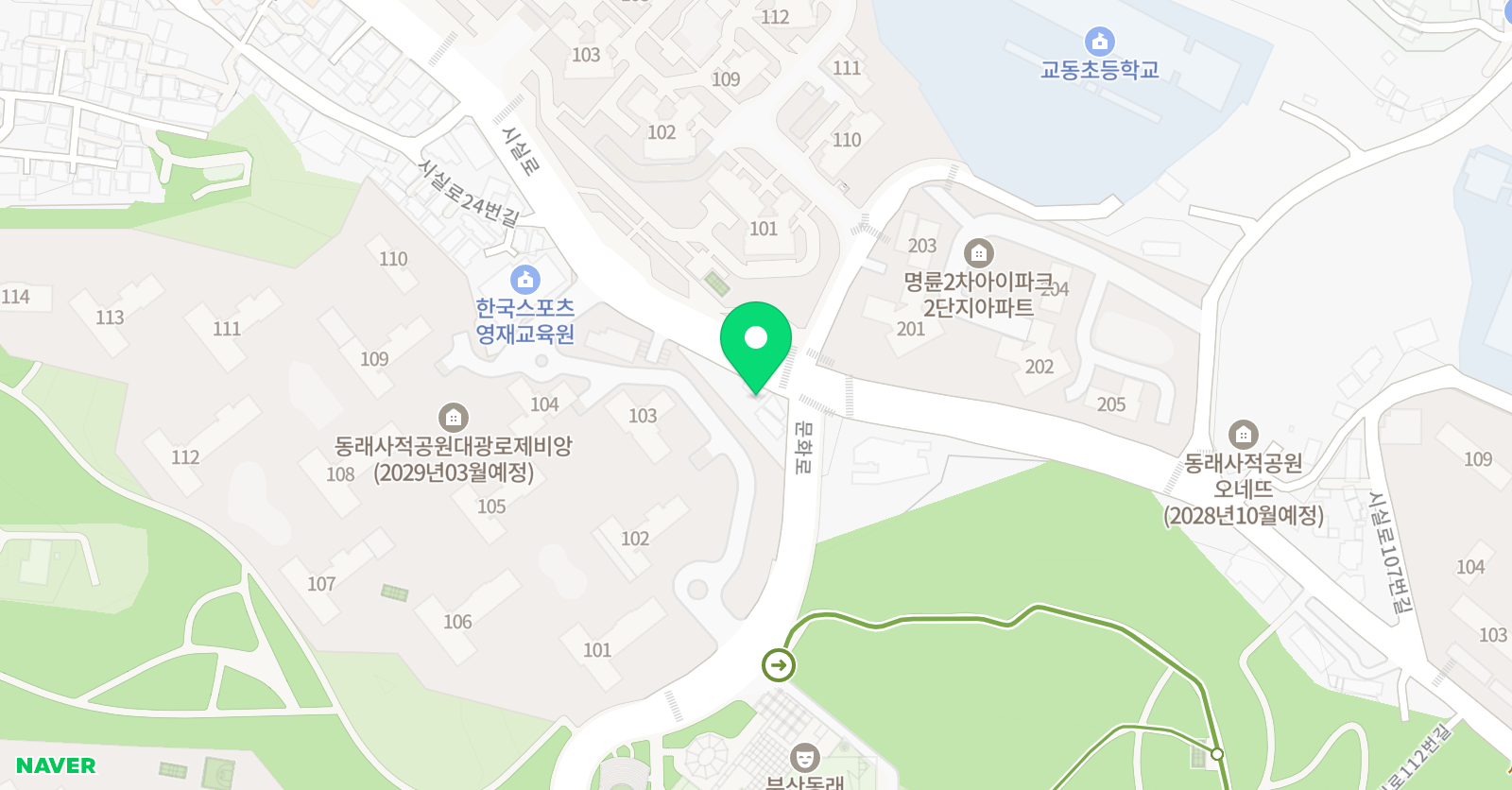 김태영일등급 수학교습소 위치