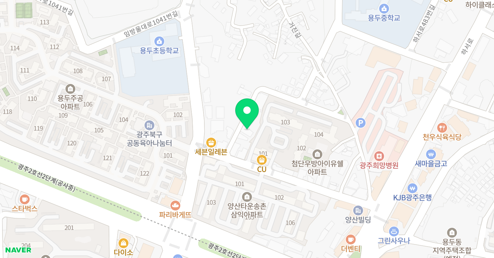 예송 음악학원 위치