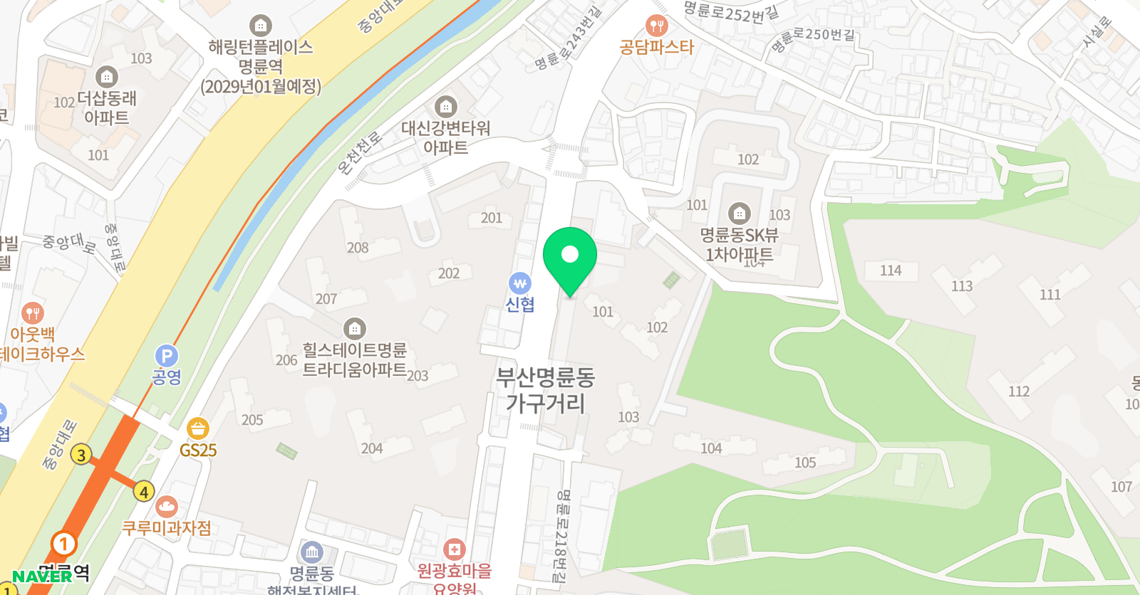 한수연하이매쓰 위치