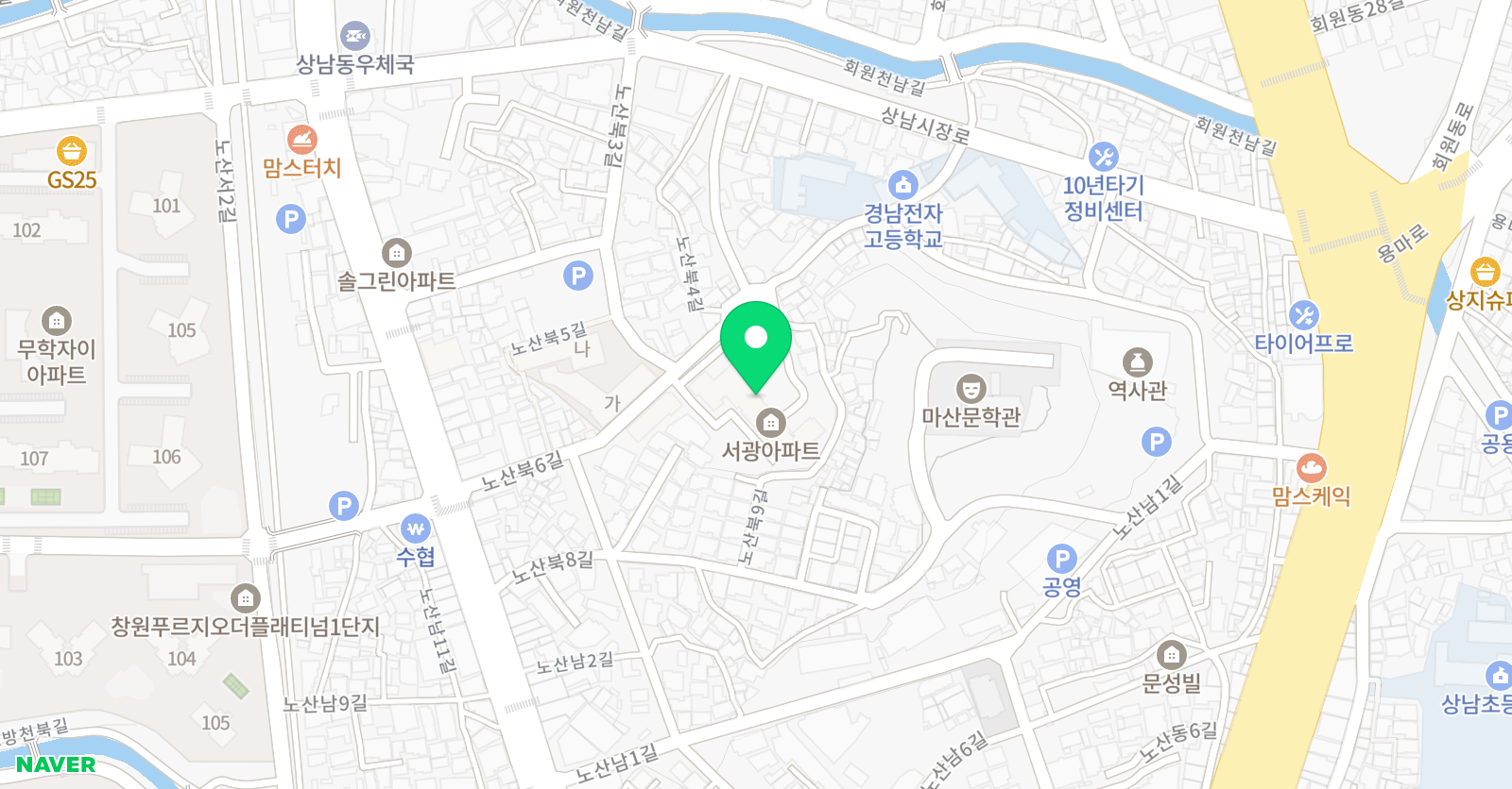 세종스터디 학원 위치