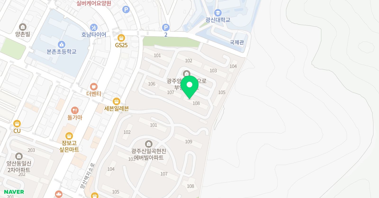 링키영어 양산본촌점 위치