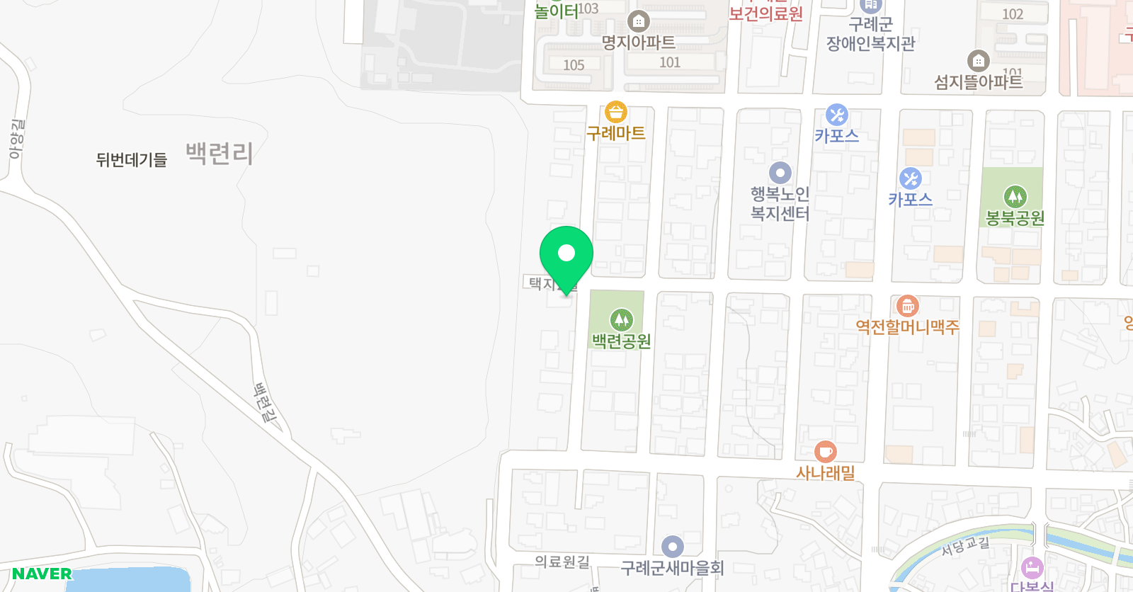 숲 미술학원 위치