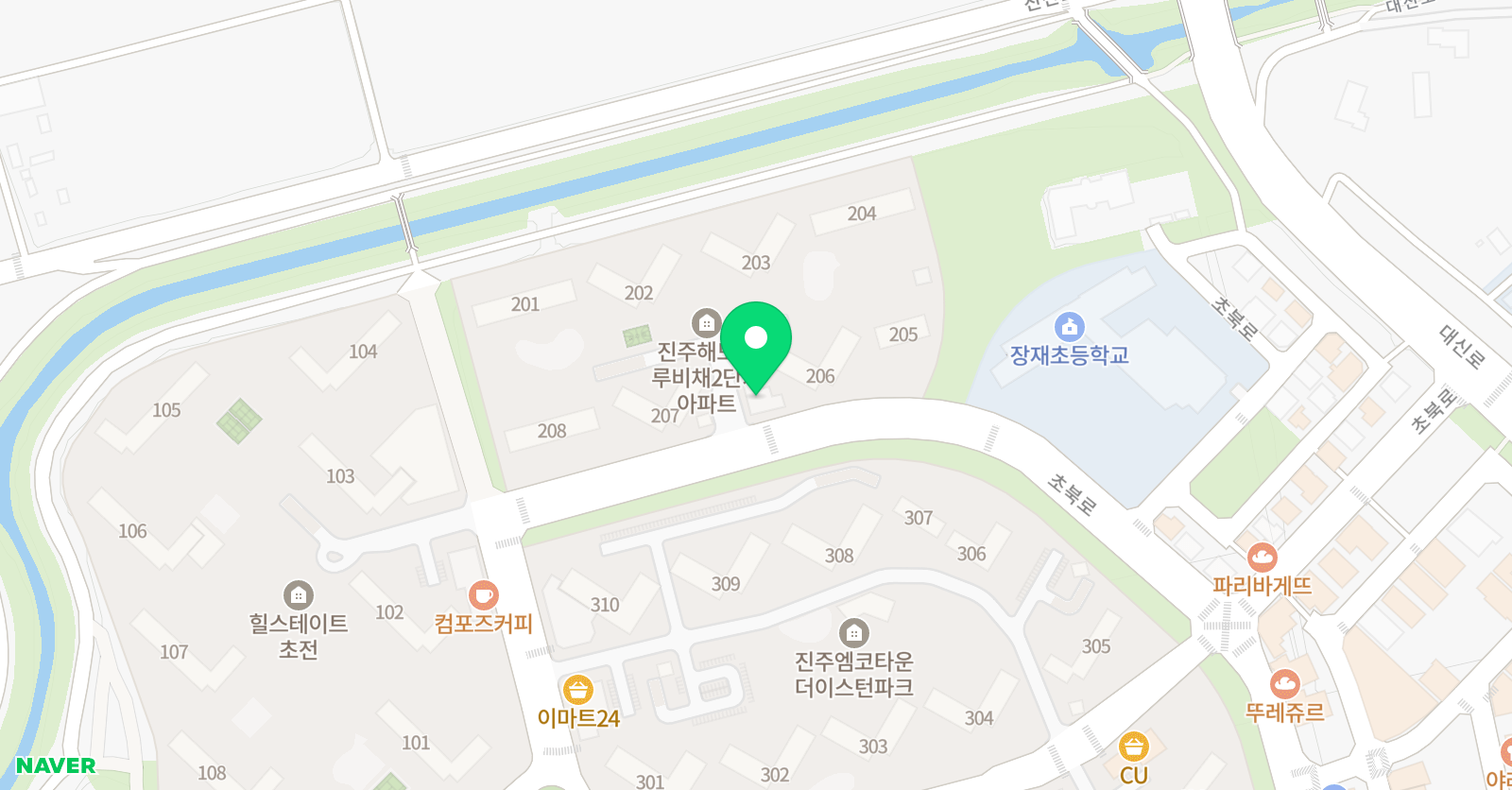 씽크앤아트 정미술 위치