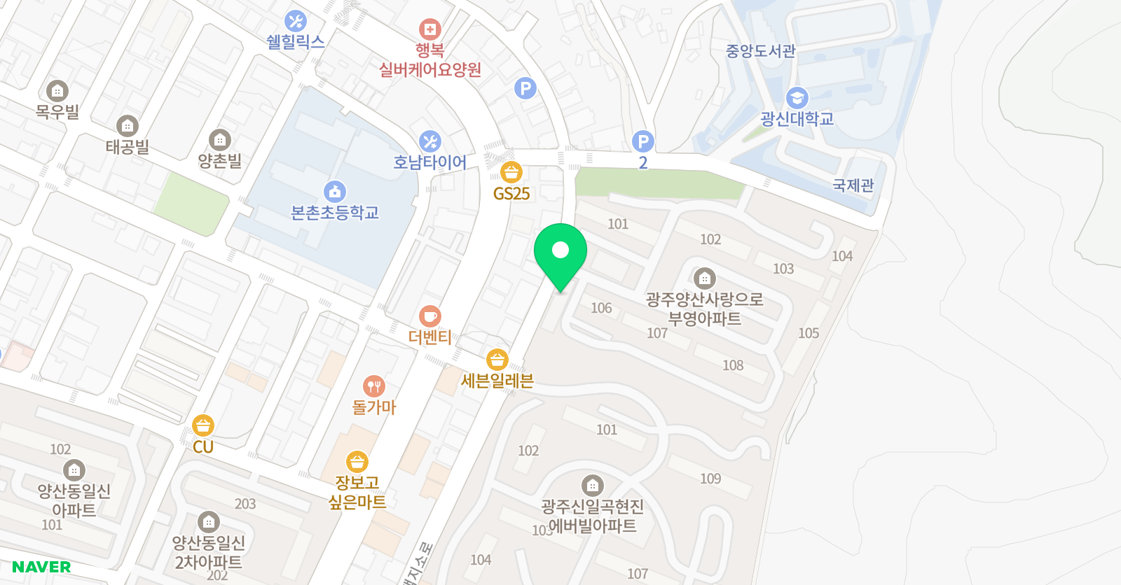 예송 음악학원 양산점 위치