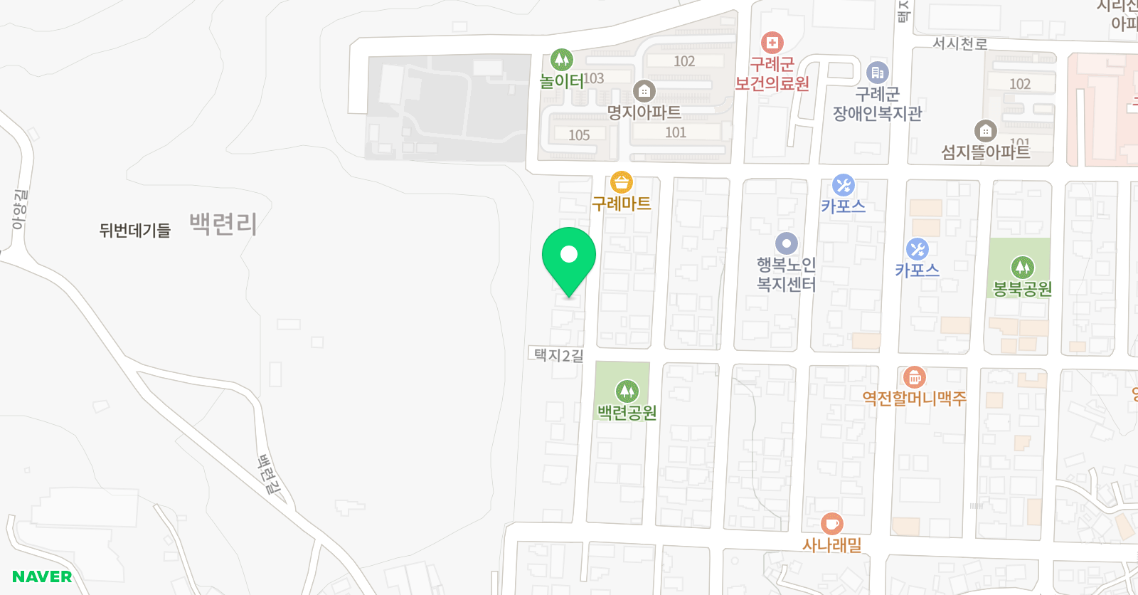 명지 피아노학원 위치
