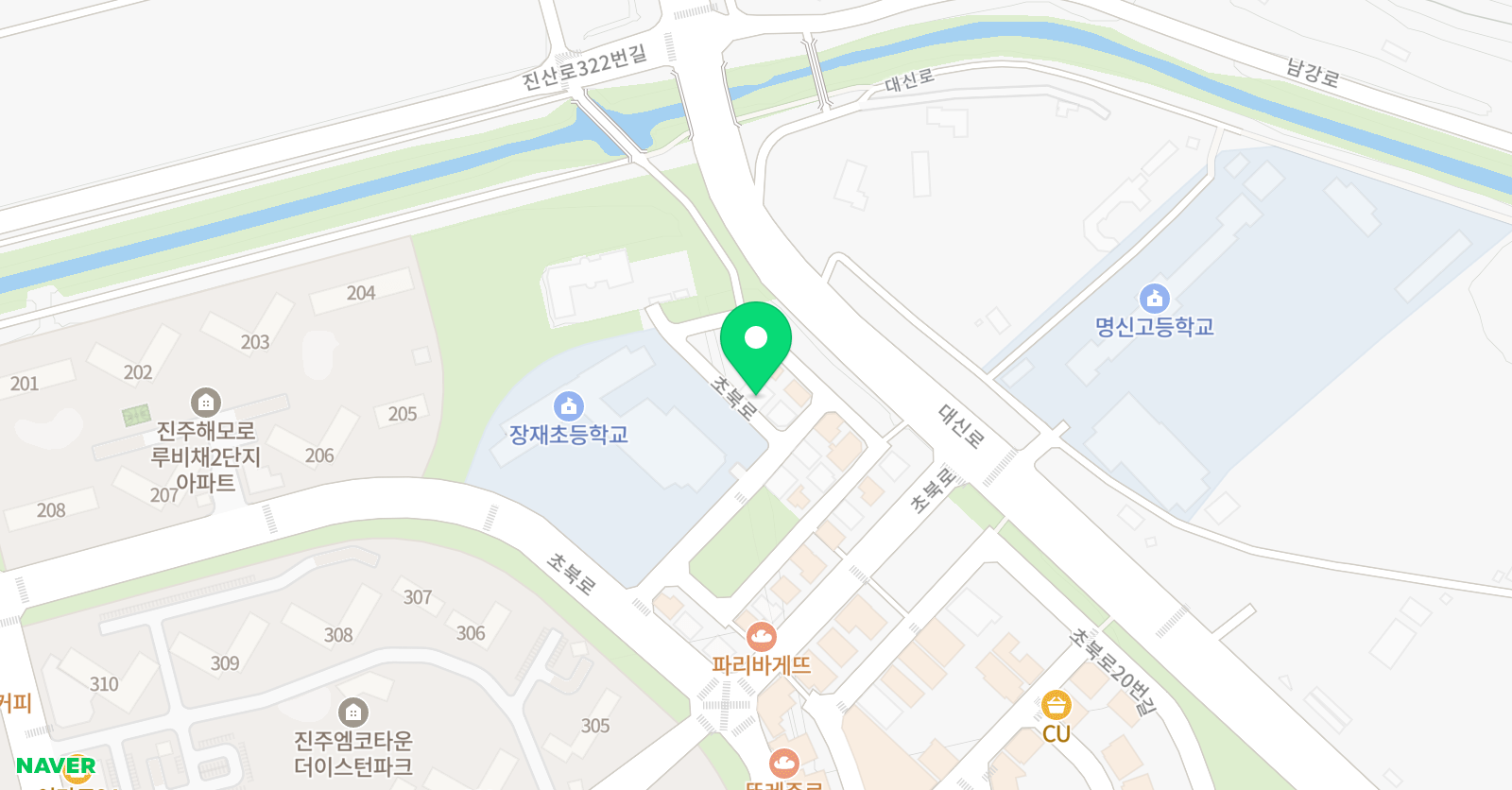 라온피아노음악교습소 위치