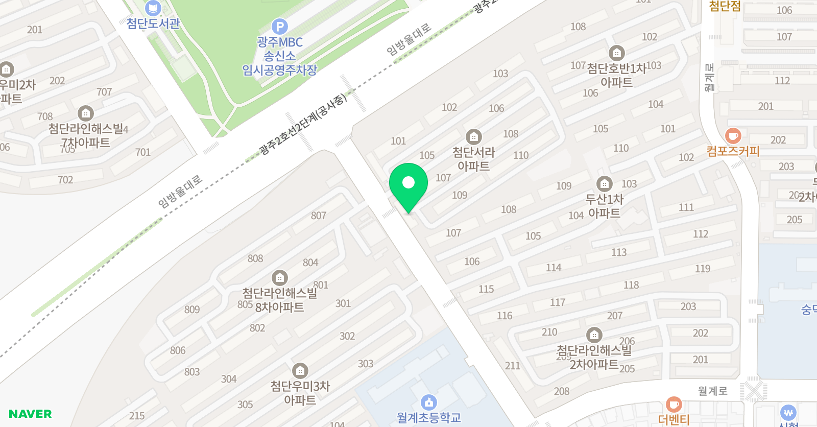 월계 태권도 위치