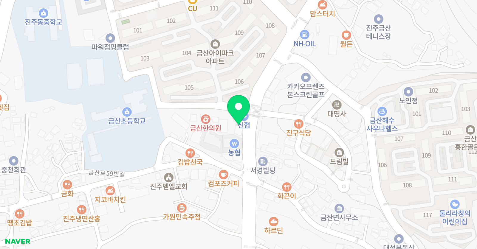 빌더스 어학원 위치