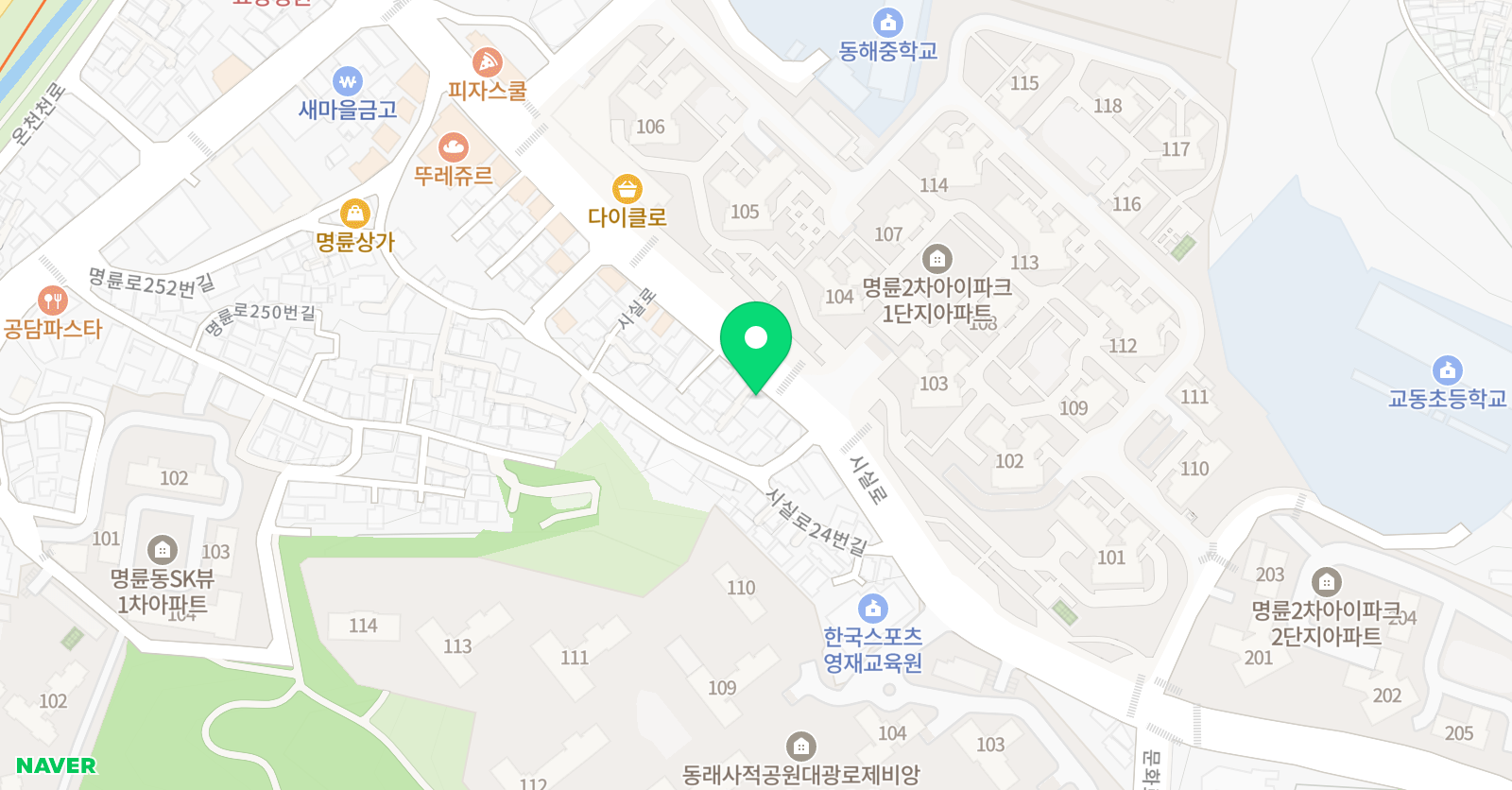 권정화 음악학원 위치