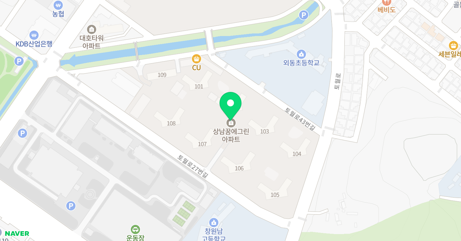 엠아이티 수학국어학원 위치