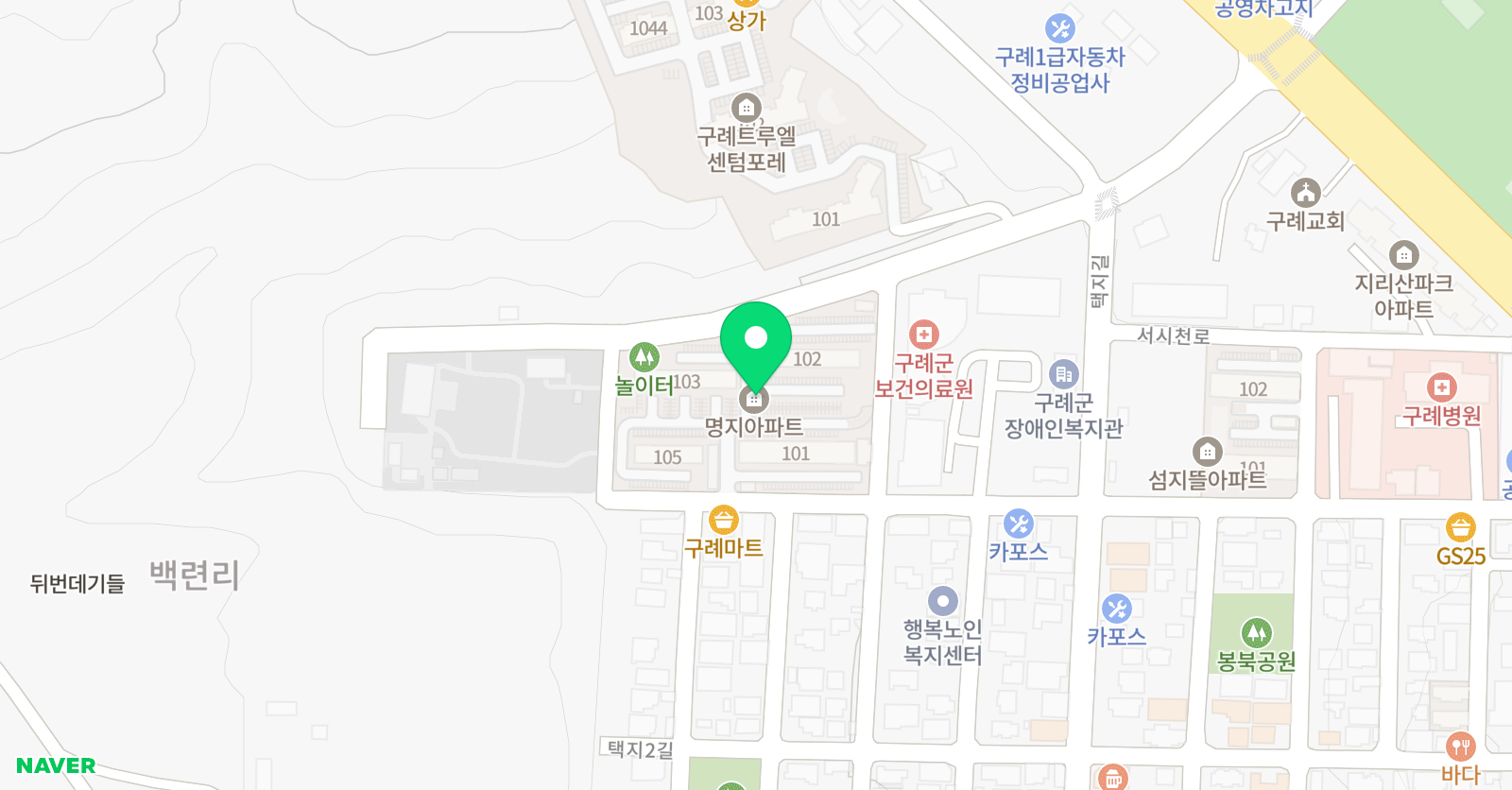 EZ 해법영수학원 위치