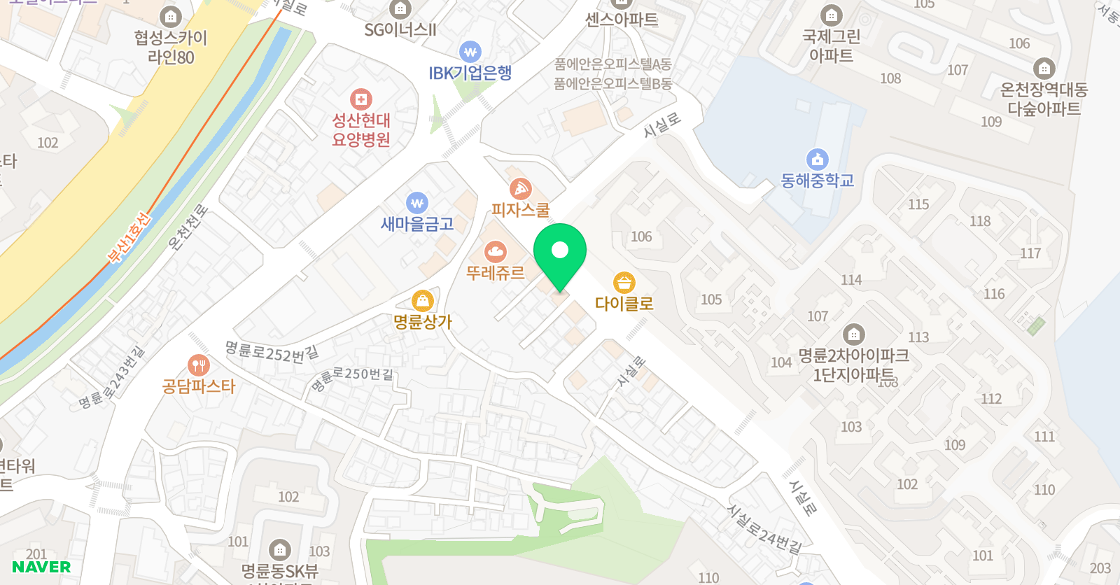 몬스터매스아카데미 위치