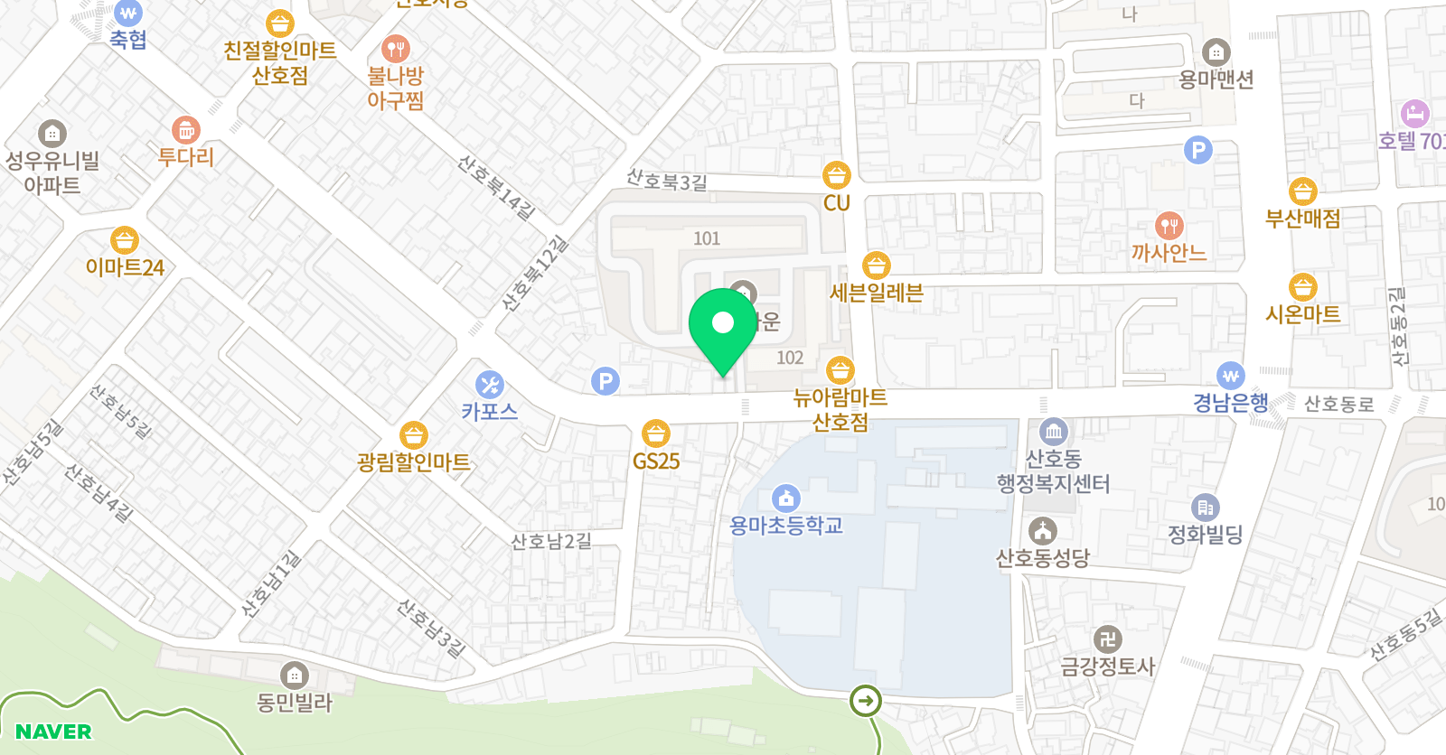 윤정애 음악학원 위치