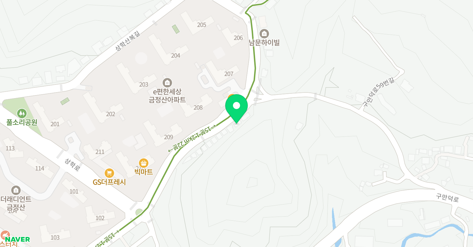 매쓰플러스 삼성 영어 셀레나 상학 학원 위치