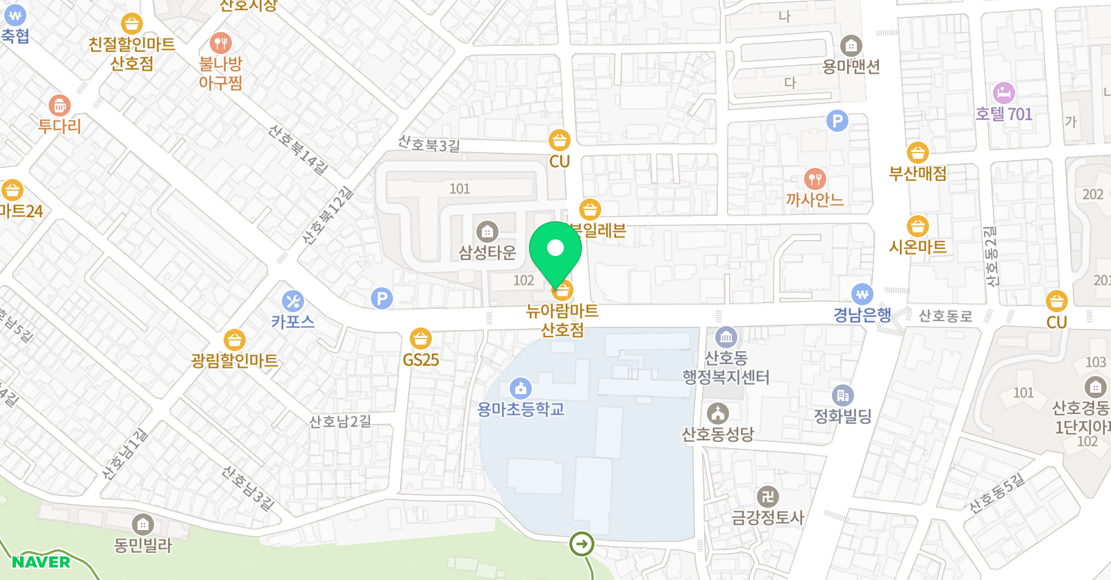 멘토 수학학원 위치