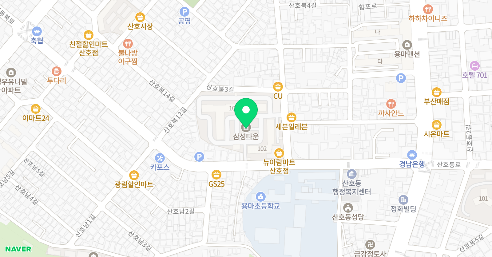 메가브레인 학원 위치