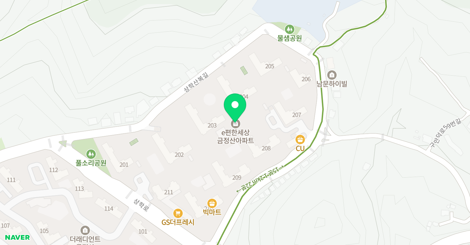 기탄 사고력 교실 만덕이편한세상점 위치