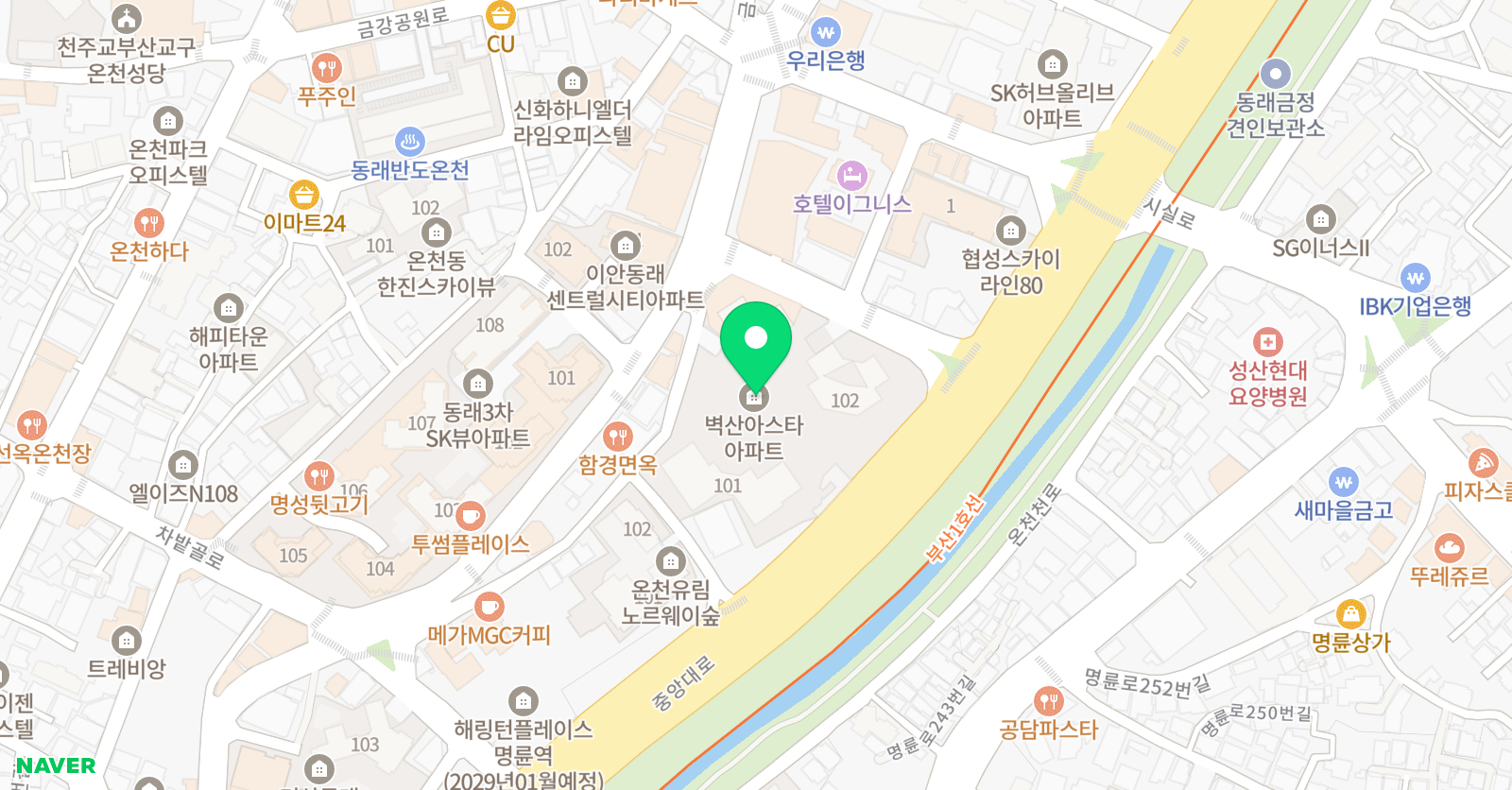 이레 학원 위치