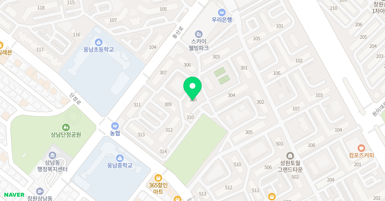 쥬쥬잉글리쉬아카데미 위치