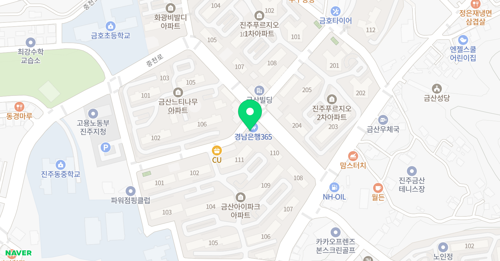 노블 수학전문학원 위치