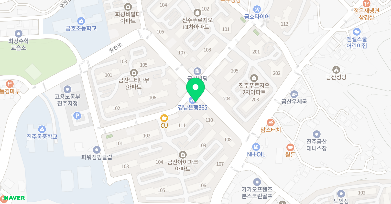 지혜샘 메타수학학원 위치