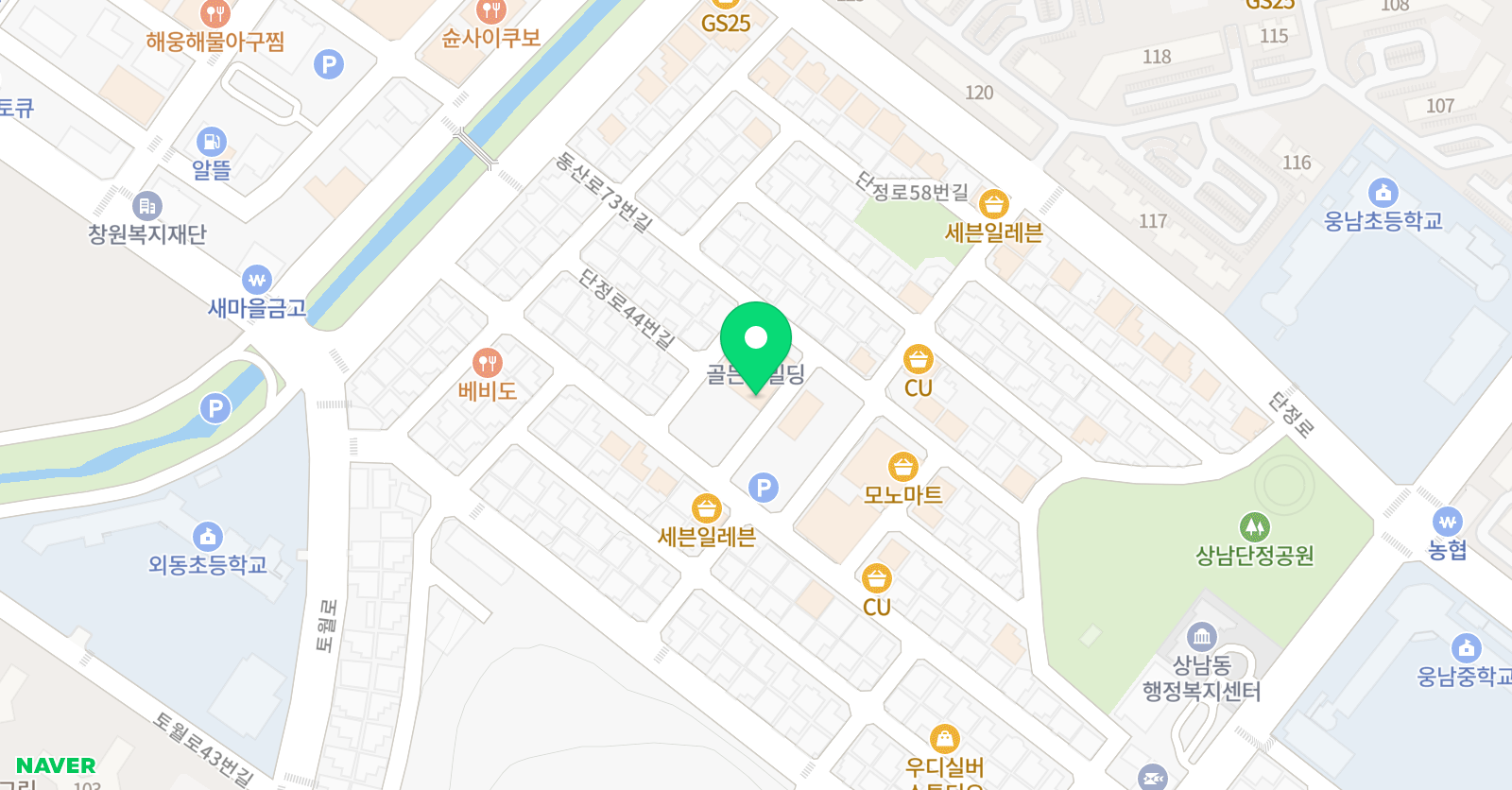 코어수학전문학원 위치