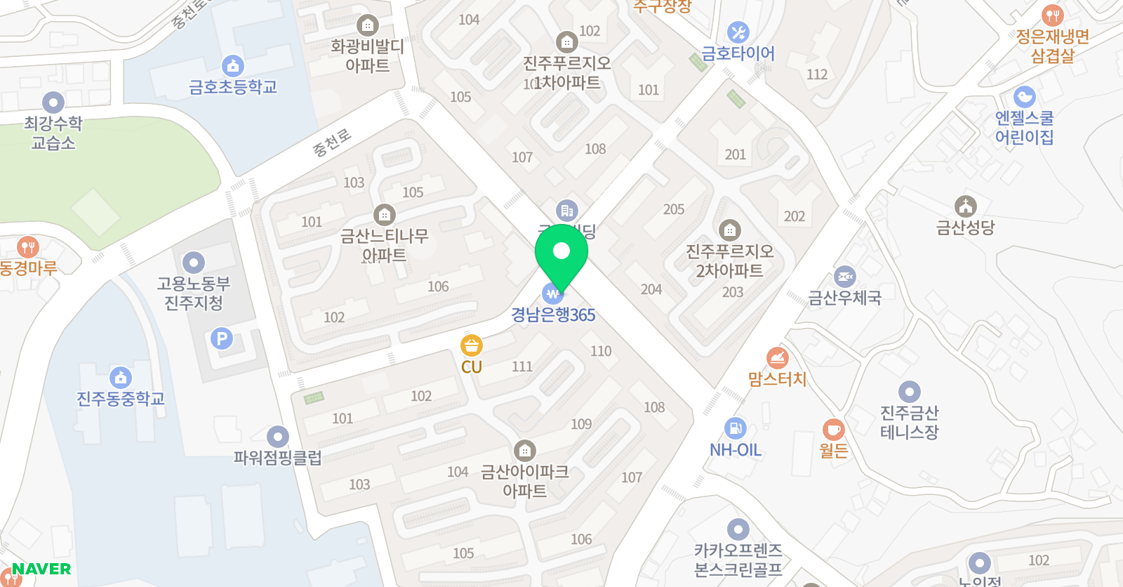 리드앤톡 영어독서학원 경남진주장사센터 위치