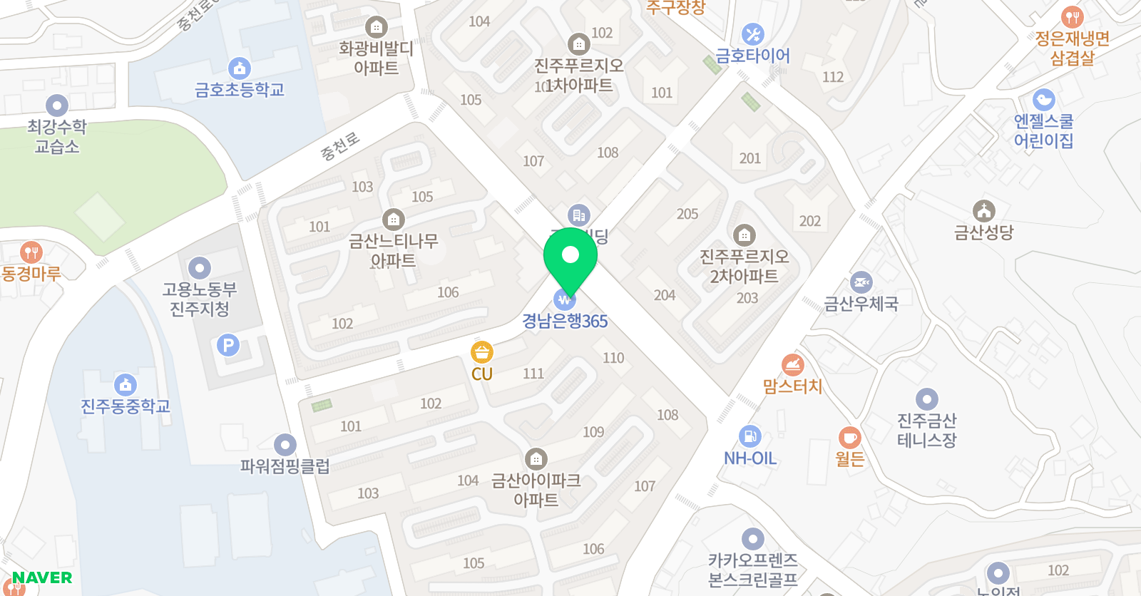 라임 영어학원 위치