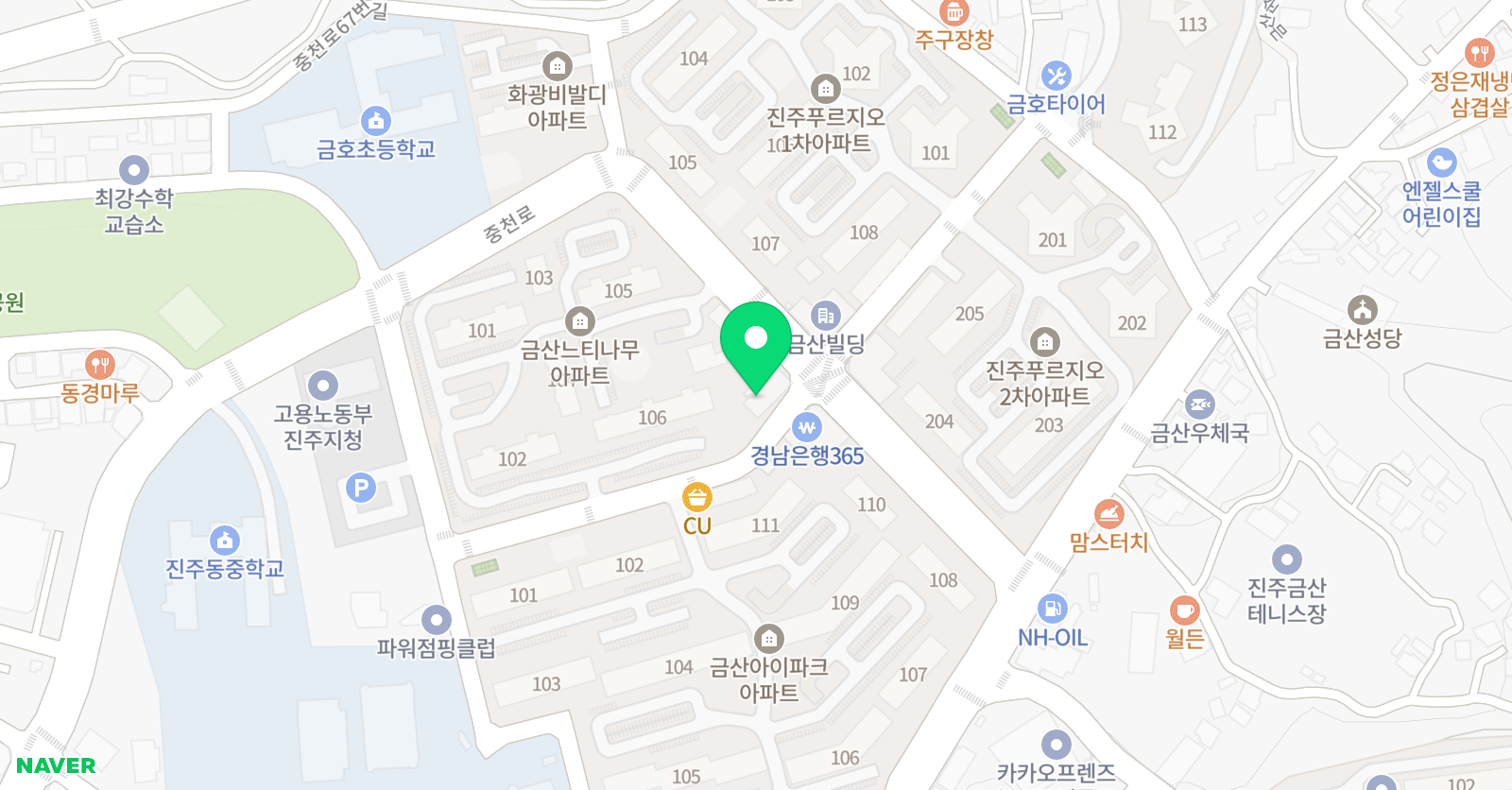 최강 수학학원 위치
