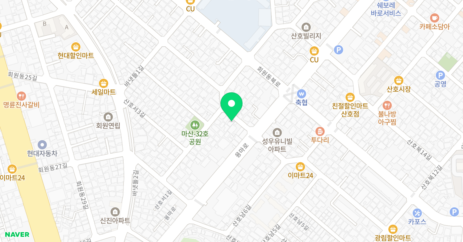 우등 수학 위치